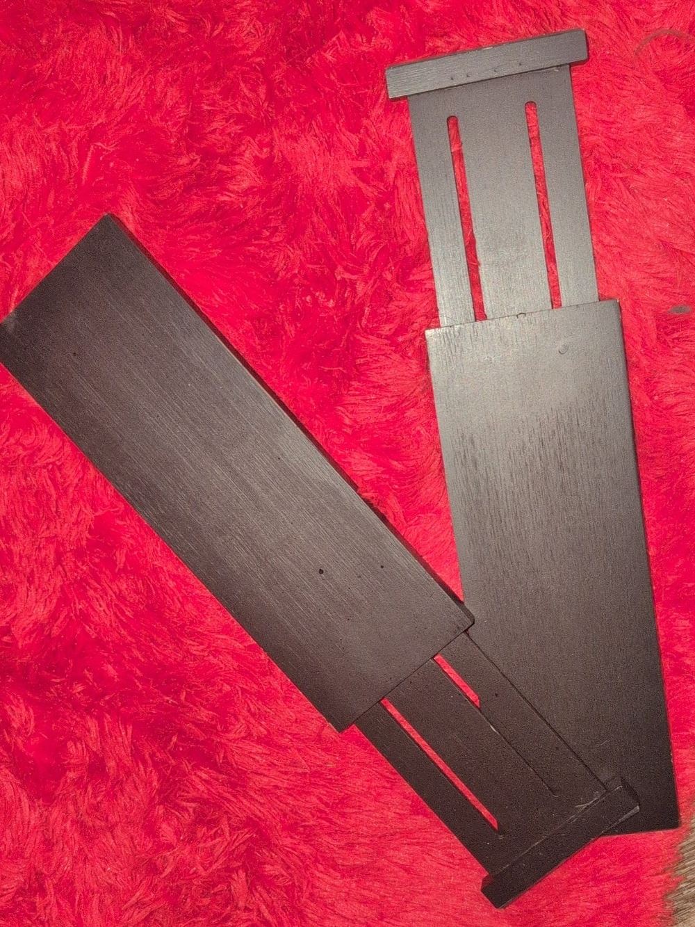 The Container Store Black Deep Bamboo Drawer Dividers